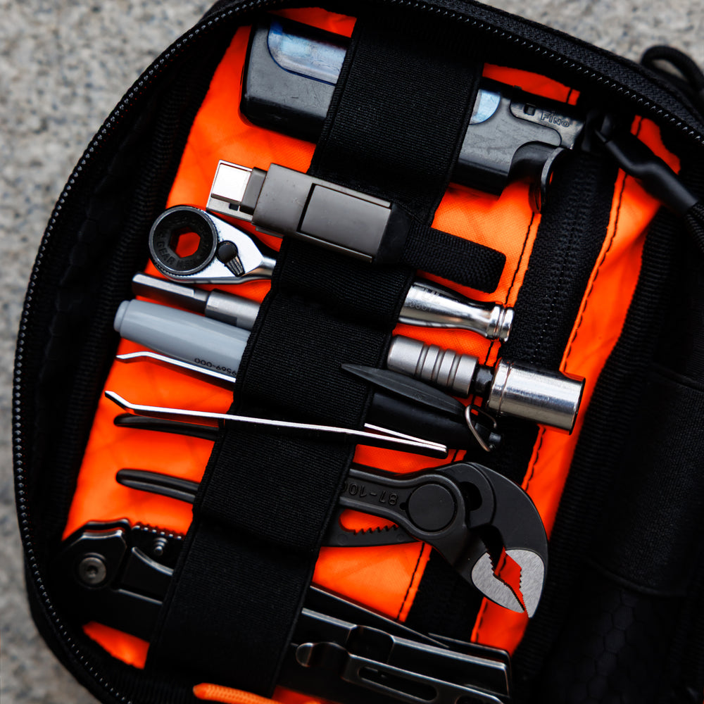 EDC zip pouch L GEOM Unit