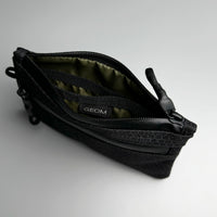 Minimalist EDC Zip Wallet Cordura Hex GEOM Will