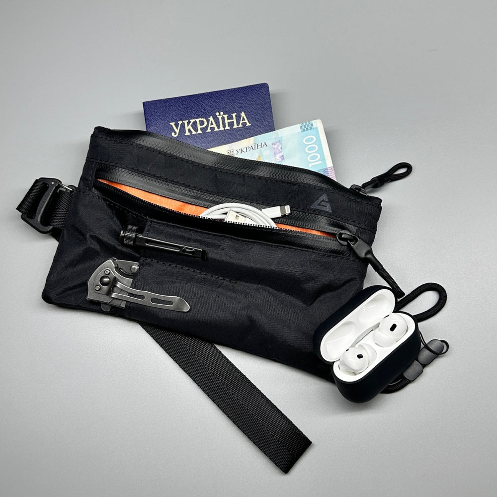 EDC Travel Wallet Waterproof X-Pac VX21 Zip Organizer GEOM Clutch