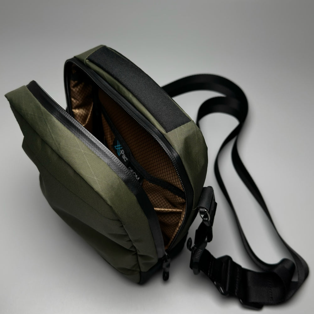 Waterproof Vertical Sling Bag X-Pac VX21 EDC Pack GEOM Route