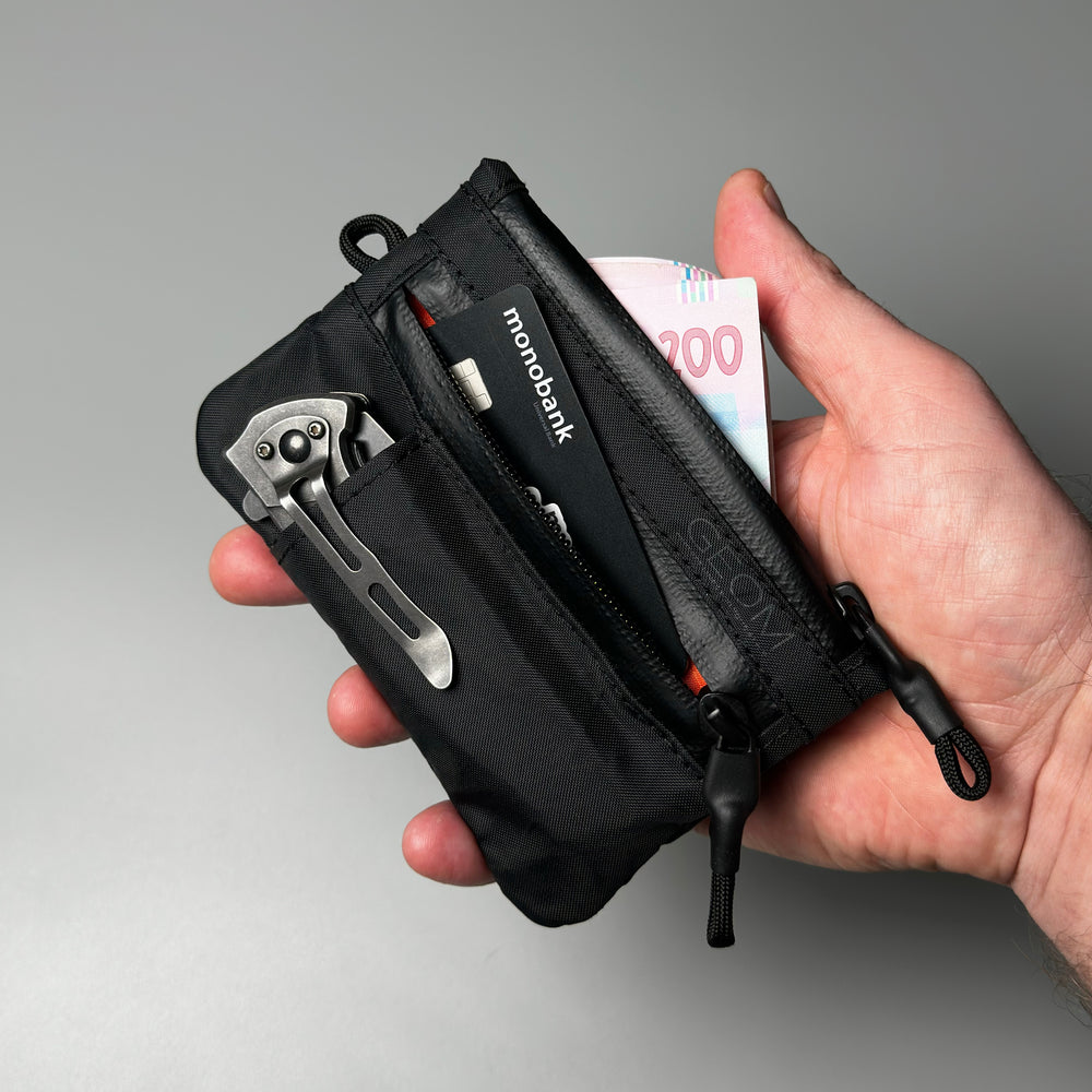 Minimalist Zip Wallet X-Pac VX21 EDC Card Holder Pouch GEOM Will Mini