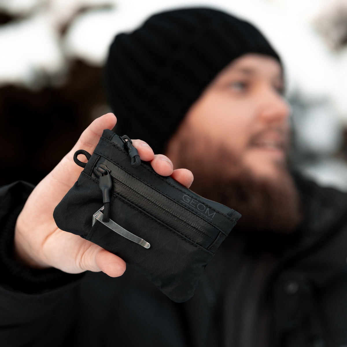 Minimalist Zip Wallet X-Pac VX21 EDC Card Holder Pouch GEOM Will Mini