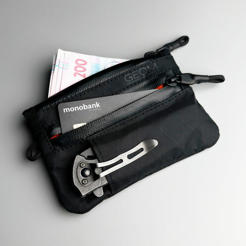 Minimalist X-Pac VX21 Zip Wallet EDC Card Holder Pouch GEOM Will Mini
