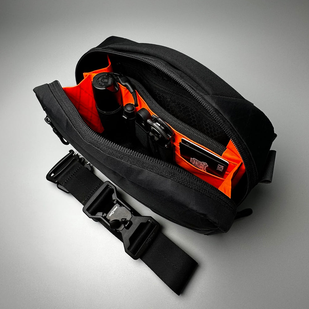 Waterproof EDC Sling Bag X-Pac VX21 Tech Organizer GEOM Staffed