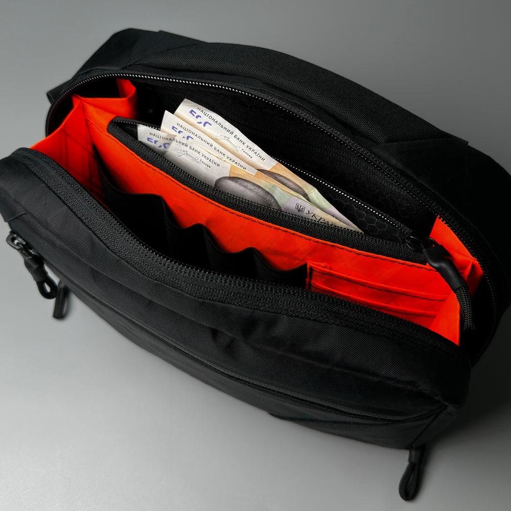 Waterproof EDC Sling Bag X-Pac VX21 Tech Organizer GEOM Staffed