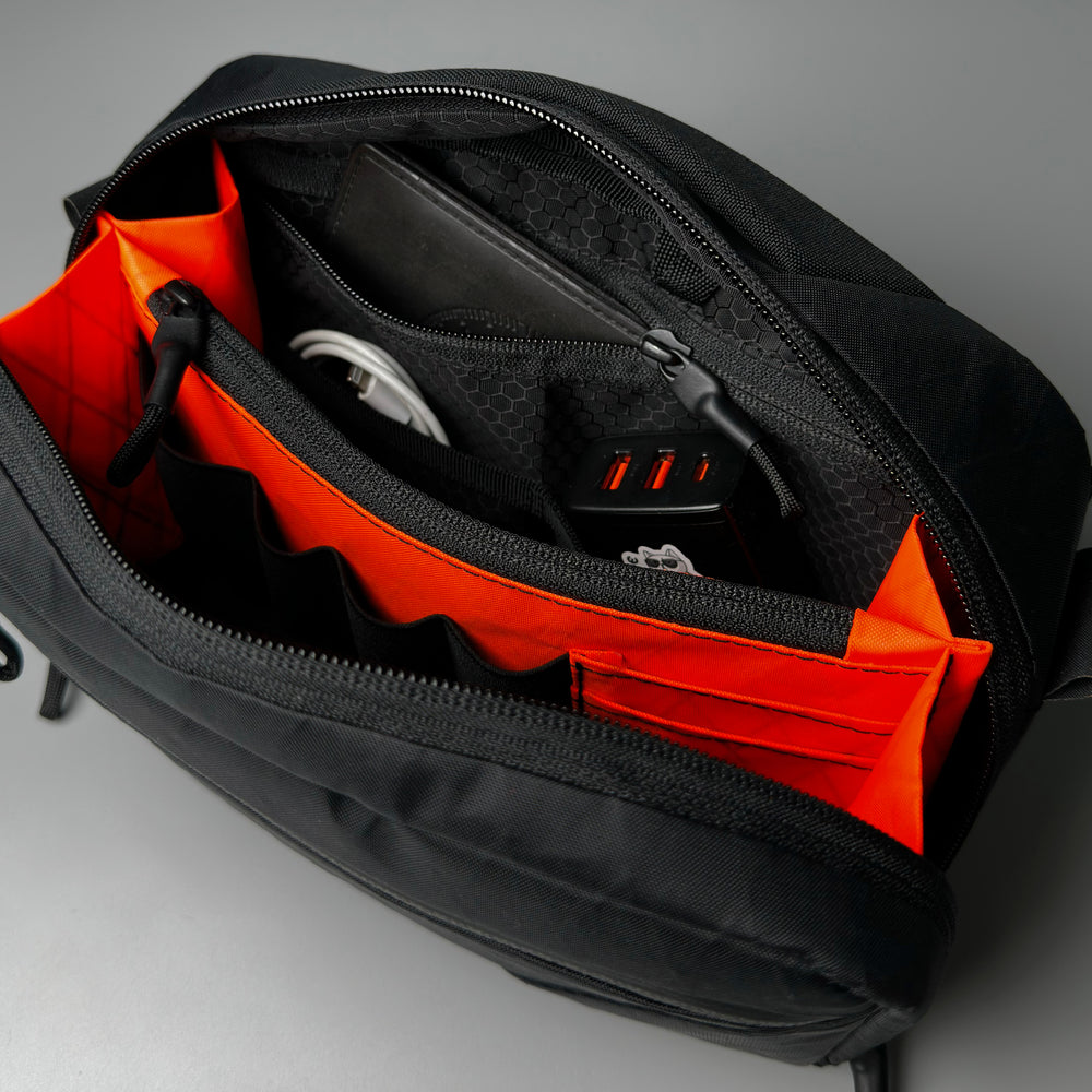 Waterproof EDC Sling Bag X-Pac VX21 Tech Organizer GEOM Staffed