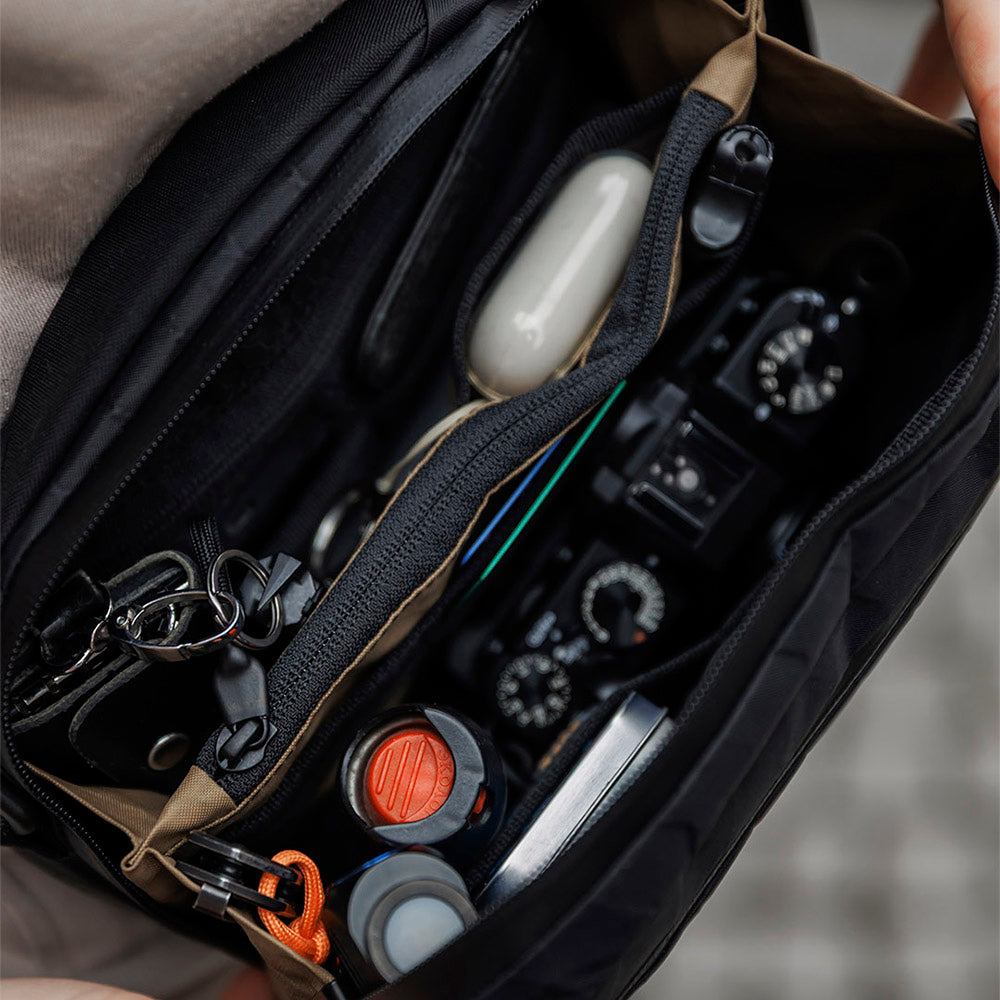 Waterproof EDC Sling Bag X-Pac VX21 Tech Organizer GEOM Staffed