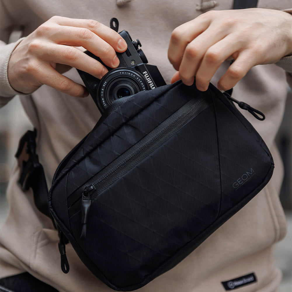 Waterproof EDC Sling Bag X-Pac VX21 Tech Organizer GEOM Staffed